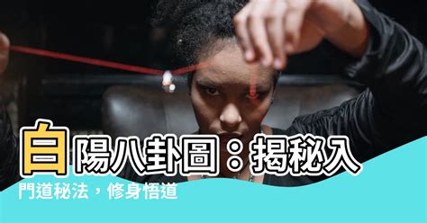 白陽八卦圖|【白陽八卦圖】白陽八卦圖：揭秘入門道秘法，修身悟。